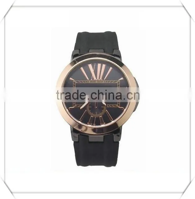 Top Fashion High Quality Japan Movt Quartz Mens Sports Watch Silicone Strap Watch Sports men's watches