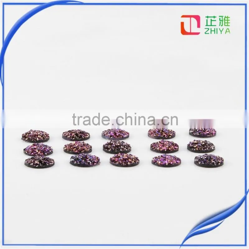 12mm Cheap Round Druzy Cabochons Wholesale