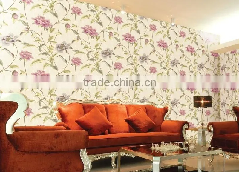 deep embossed vinyl italian style wallpaper for country home decor