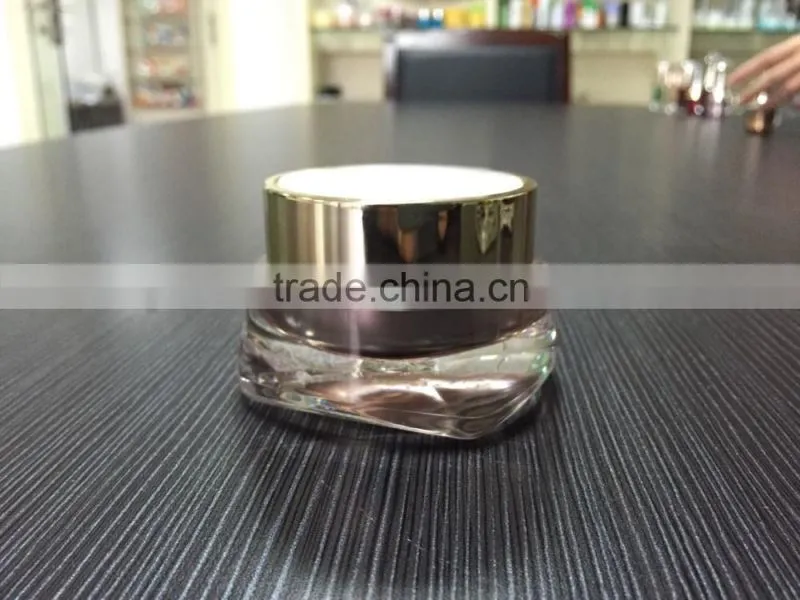 alibaba supplier high quality cosmetic acrylic jars and lids