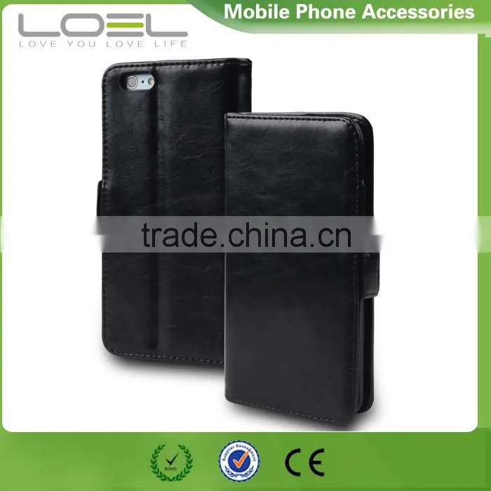 Stand wallet flip leather case cover for iphone 6 6s with card slots
