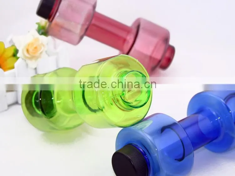 Hot Selling New Style Fashion Dumbbell shape Sports Water Bottle
