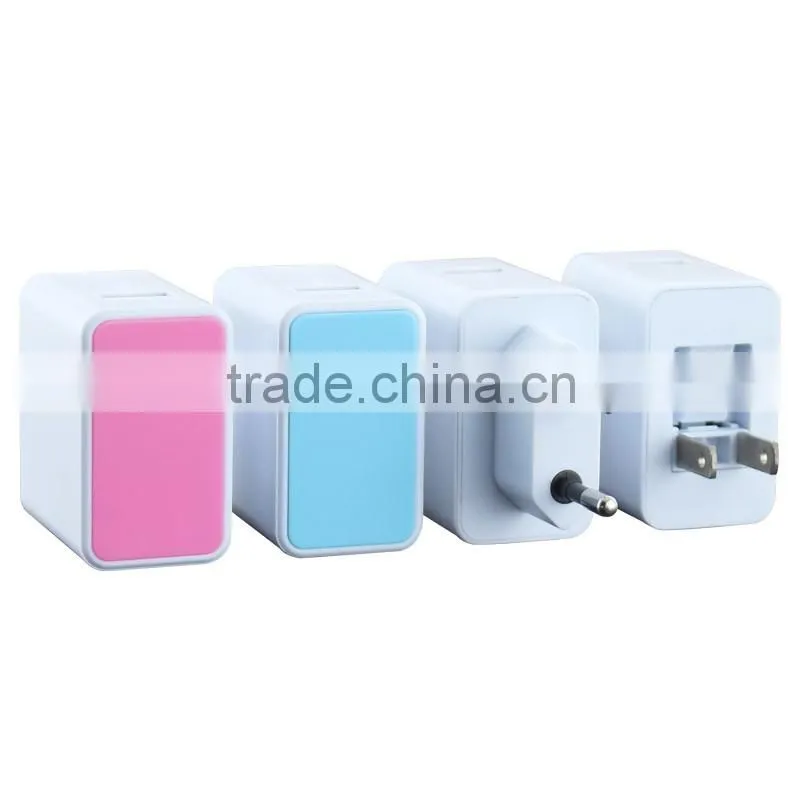 5V 1A Europe type high speed charging 2 pin Morocco USB charger