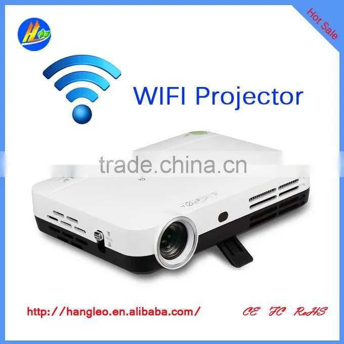 Hottest!!! 1080p support AV USB VGA HDMI IP TV wifi projector