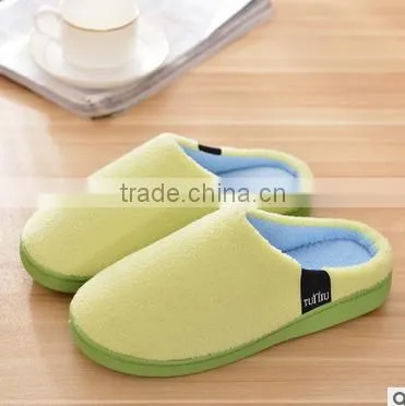 Hot new product woman close toe hotel cotton slippers