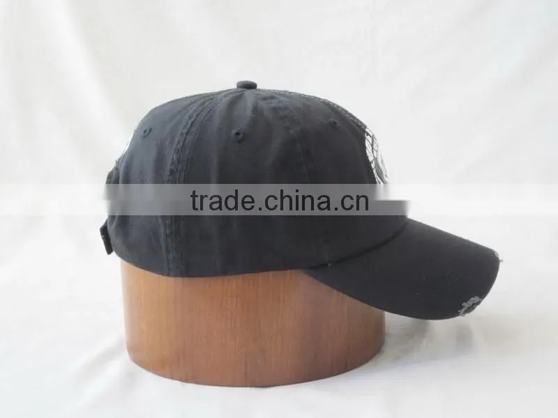 High Quantity promotional black baseball cap