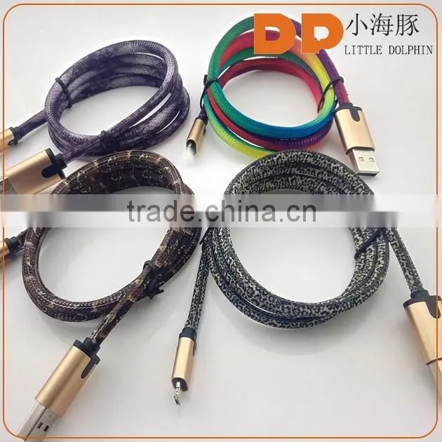 Best quantity Type-c speed charge shoelace glowing usb cable with led for cellphone