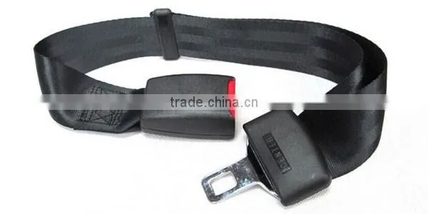 Custom size Nylon Safety Belt Extension Extender Strap for car, airplane