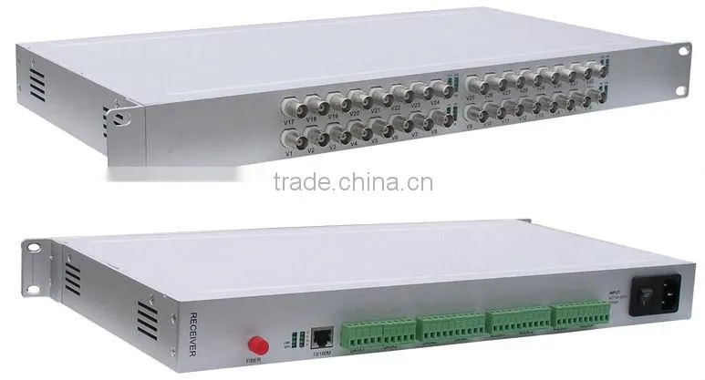 20Km fiber optic video transceiver/10km wireless transceiver