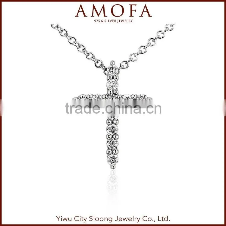 Cheap Jewelry large sterling silver cross pendant