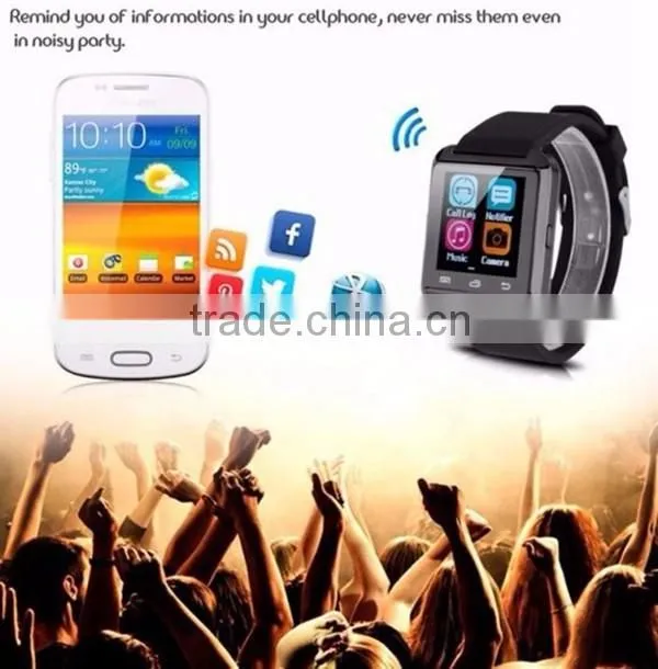 Whole Sale 2016 New Bluetooth Smart Watch for Smart Watch Phone U9 Smart Watch