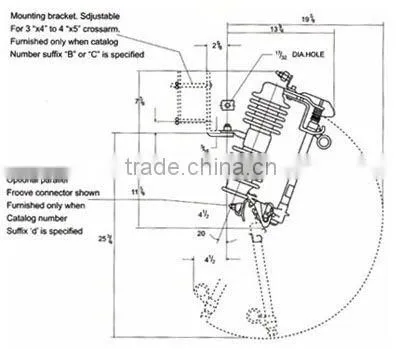 Kumanical Brand High Voltage Fuse Cut Out RTF-1 (High Voltage Fuse 12KV)