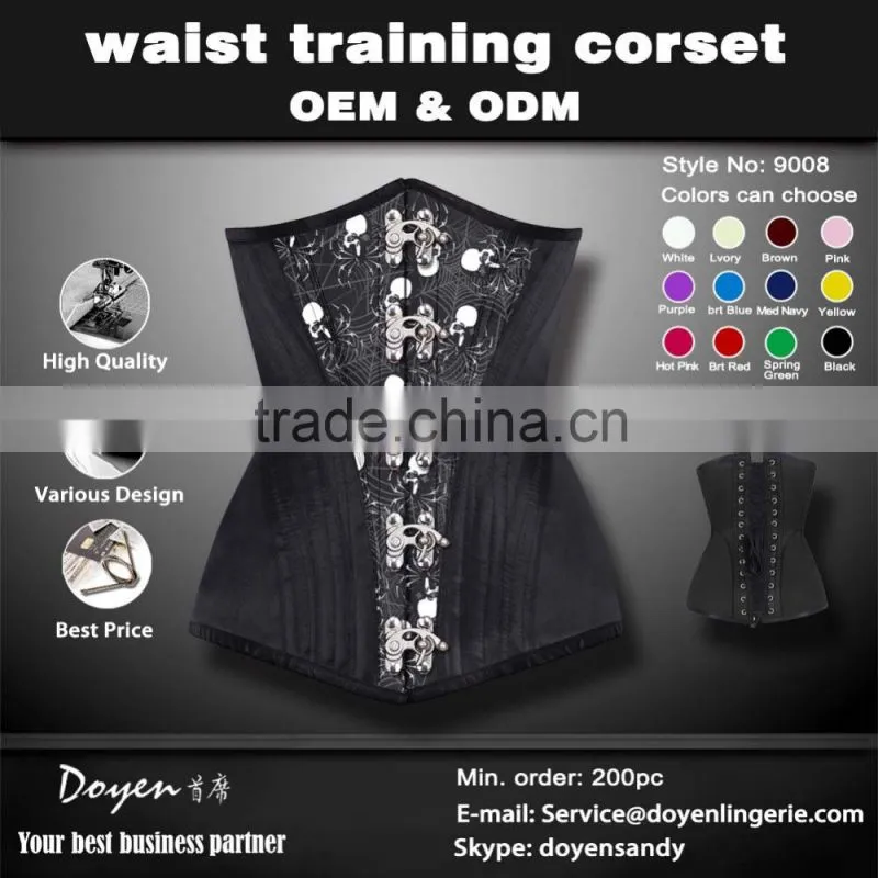 Top selling products 2015 firm slim body shaper waist training corset