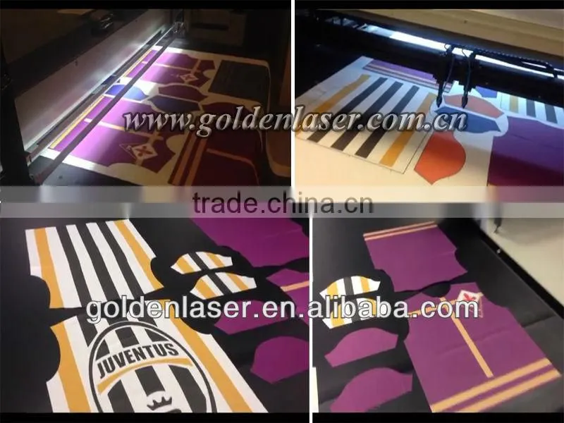 Printed Fabric Laser Cutting Machine with Vision System