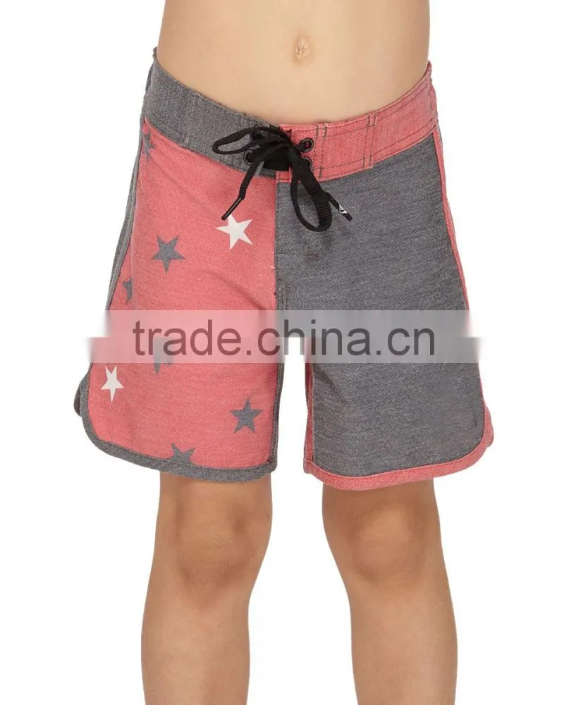 Two colors star men hot beach shorts