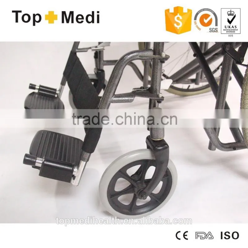 powder coating disabled and remote steel wheelchair
