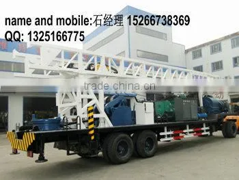 BZT600SZ trailer mounted water well drilling rig
