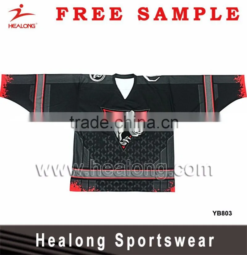 Cheap Custom Team Sets Embroidery Ice Hockey Shirts Jerseys China