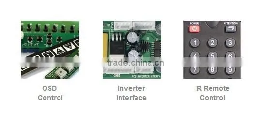 QHD 2K 2560*1600 LCD Display Monitor Board for with POP PBP PIP LVDS & eDP