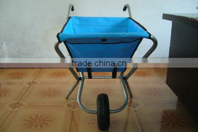 factory price foldable steel frame wheel barrow