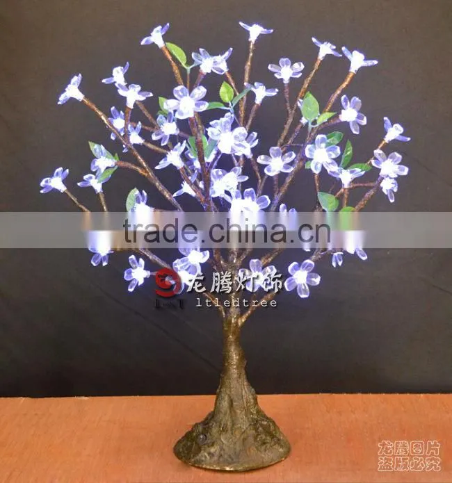 50cm battery operated bonsai tree white lights