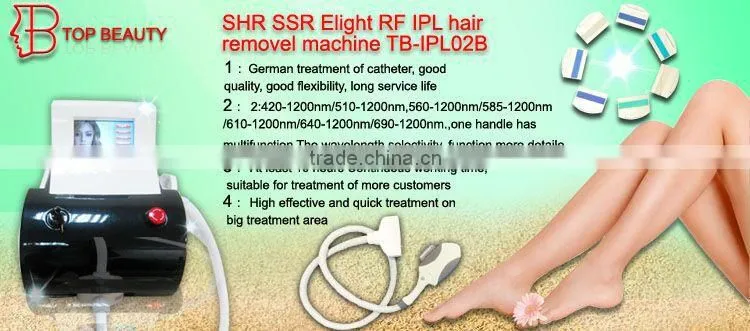 2016 new shape!!! ipl laser permanent facial hair removal for women for beauty salon