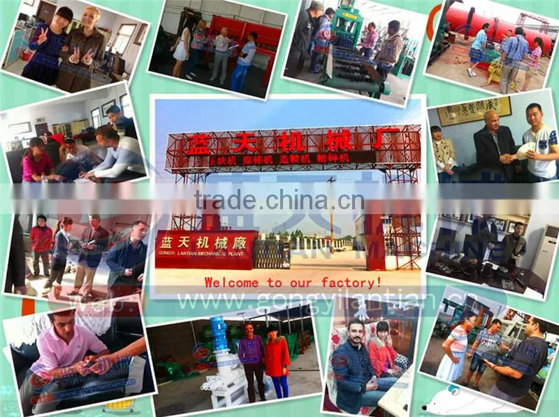Lantian Brand Hydraulic and mechanical types shisha briquettes machine