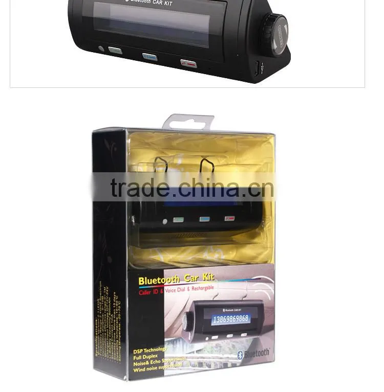 In-car Bluetooth Speaker Phone Receiver Car MP3 Portable Adapter