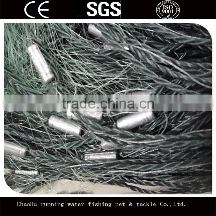 Big Float Green Nylon Three Layer Monofilament Gill Nets