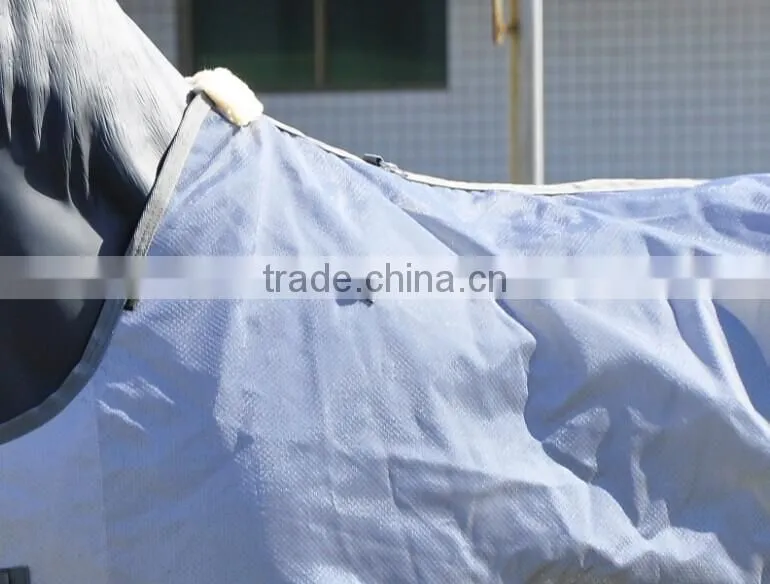 Grey nylon net insect proof horse fly rug