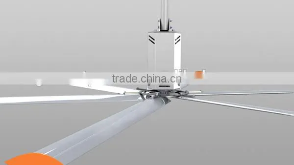 China manufacturer 6m HVLS Air Cooling Industrial Big Ceiling Fan Prices