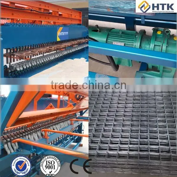 High efficiency welding wire mesh line