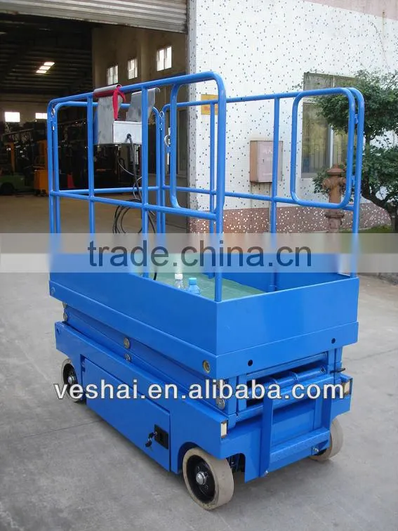 Self propelled electric work platform for warehouse, factory, decorating VH-EPW-20/40