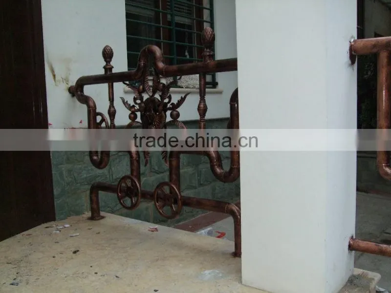Iron Art Stamped Leaves /Fittings For Artistic Metal Gate/Fence/Stair Railings ,Iron Grills Parts Decorated