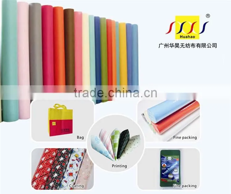 Alibaba China Customized Colorful Polypropylene Non-woven Shopping Bag