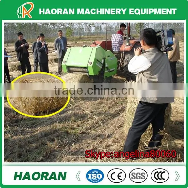 Factory Offer Compact Round Bundle Machine With Tractor