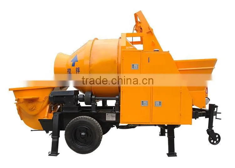 LCMP30 building machine portable concrete pump with agitator