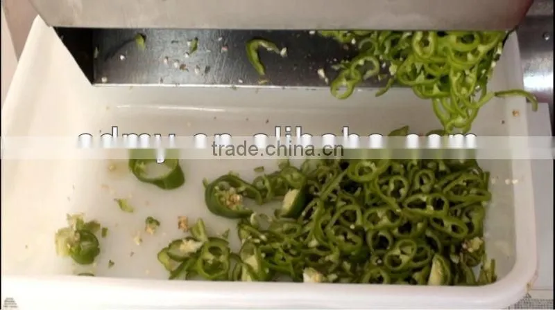 stainless steel material automatic leaf vegetable cutter