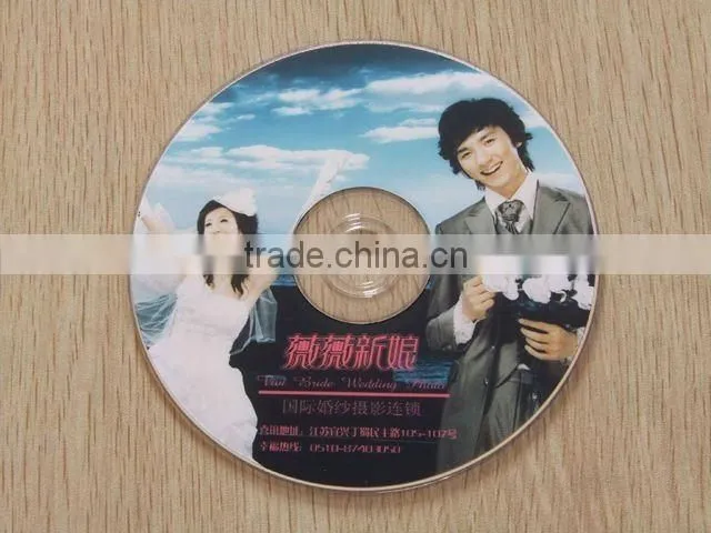 High Resolution Flatbed 6-Color CD DVD Disk Printer