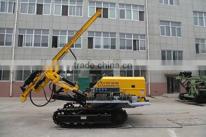 CTQ-G140YF rock blasting hydraulic DTH drilling rig