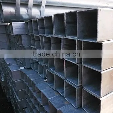 200*200*4.25mm Hot dip gi square steel tube price/pipe for structure