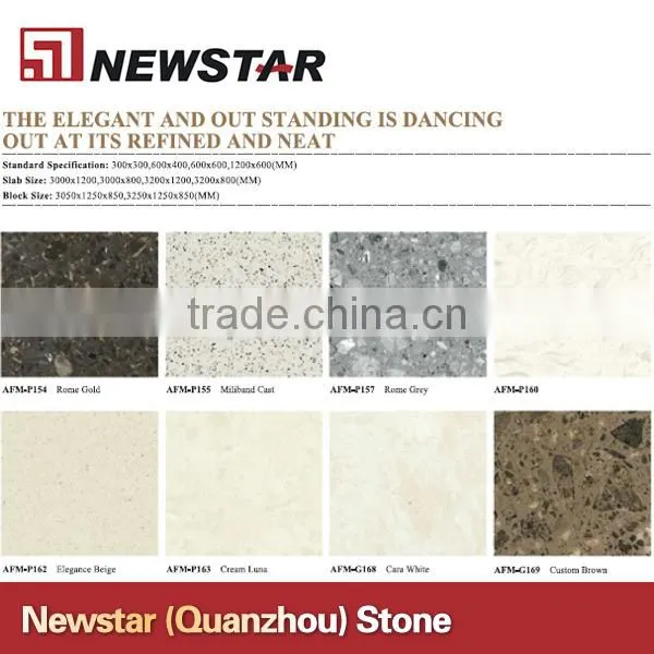 Newstar artificial marble stone price