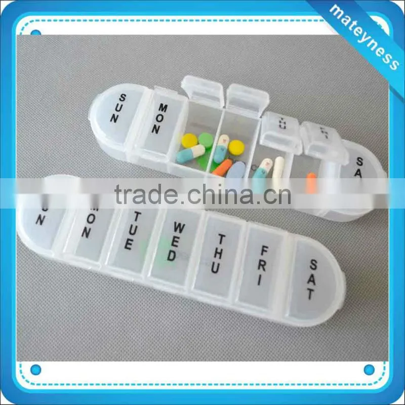 7 Compartment 7 Days Pill Box