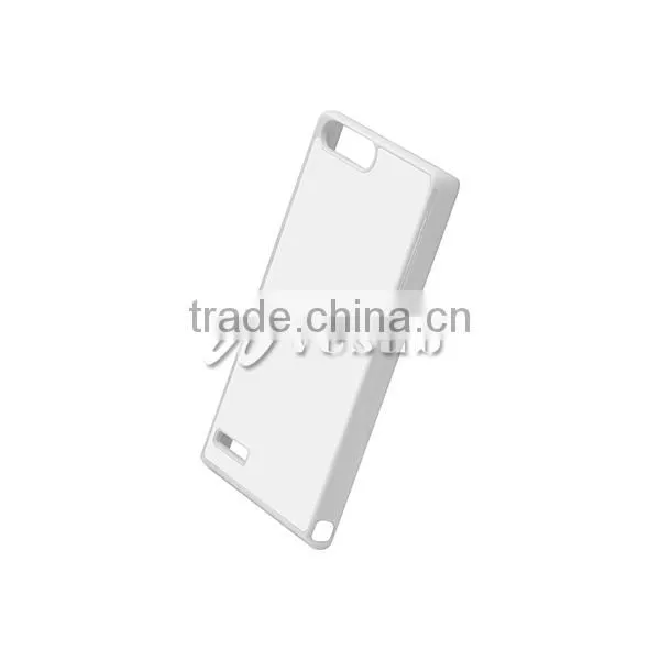 Wholesale White 2D 5 Inch Sublimation Hard Plastic Mobile Phone Cover For Huawei Ascend P7
