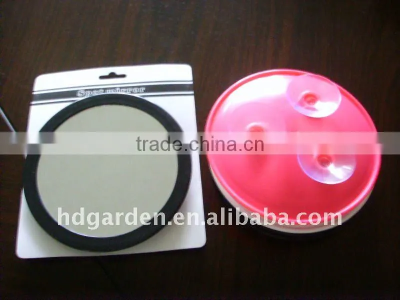 Plastic round mirror