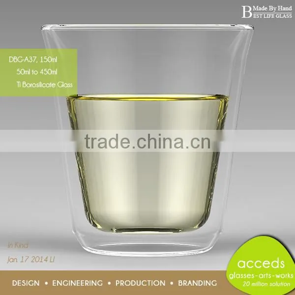 BPA Free Borosilicate Glass Novelty Heat-Resistant Glass-Cup