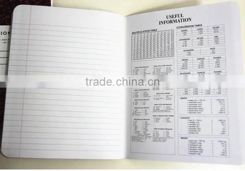 Stock Composition Book