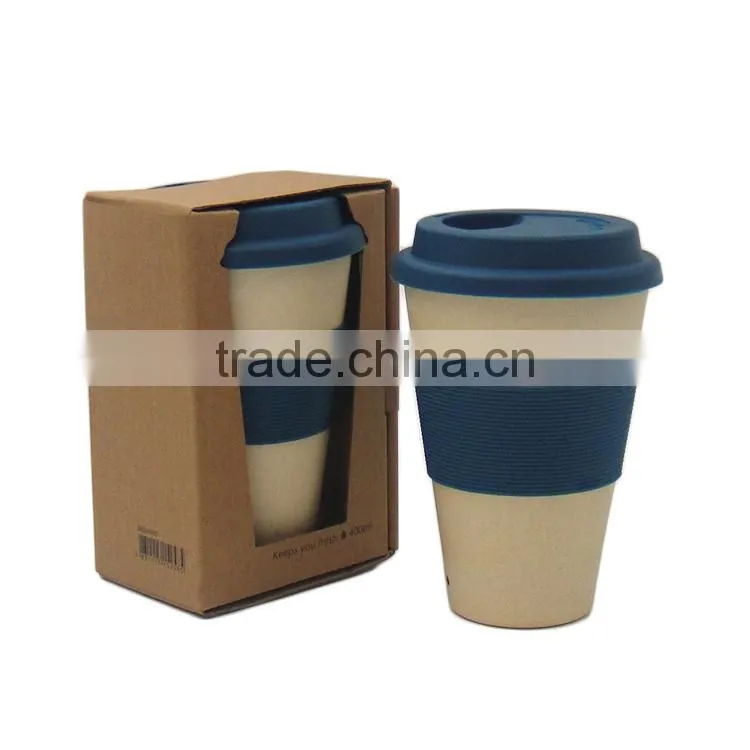 2015 New Novelty Products Top Grade Bamboo Fiber Travel tumbler