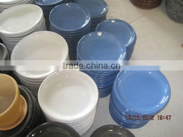 Outdoor terracotta flower pot