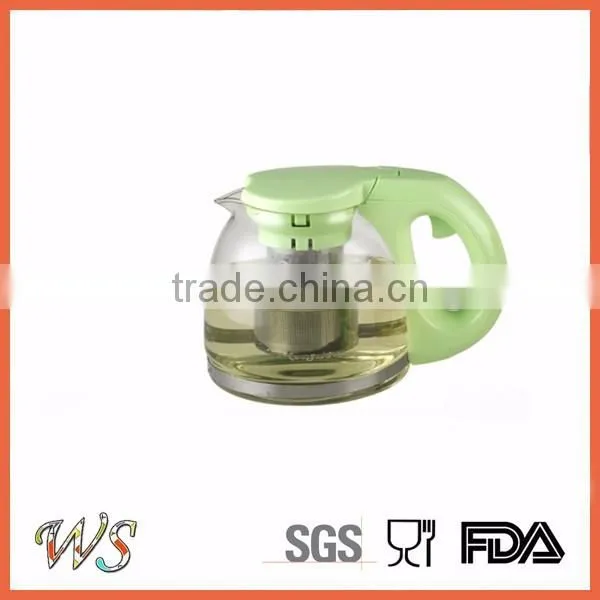 Fashion Glass arabic Coffee Pot glass tea kettle with filter